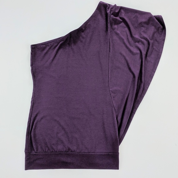 Guess One Shoulder Studs Embellished Top/Blouse M - Picture 4 of 7